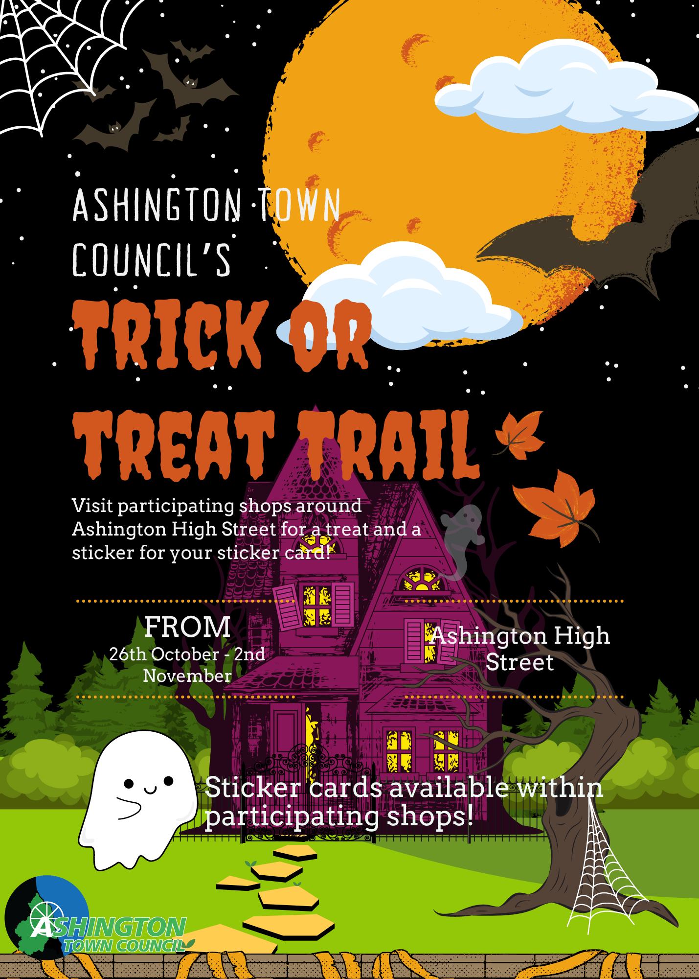 Spooktacular Halloween Fun in Ashington this October Half Term!