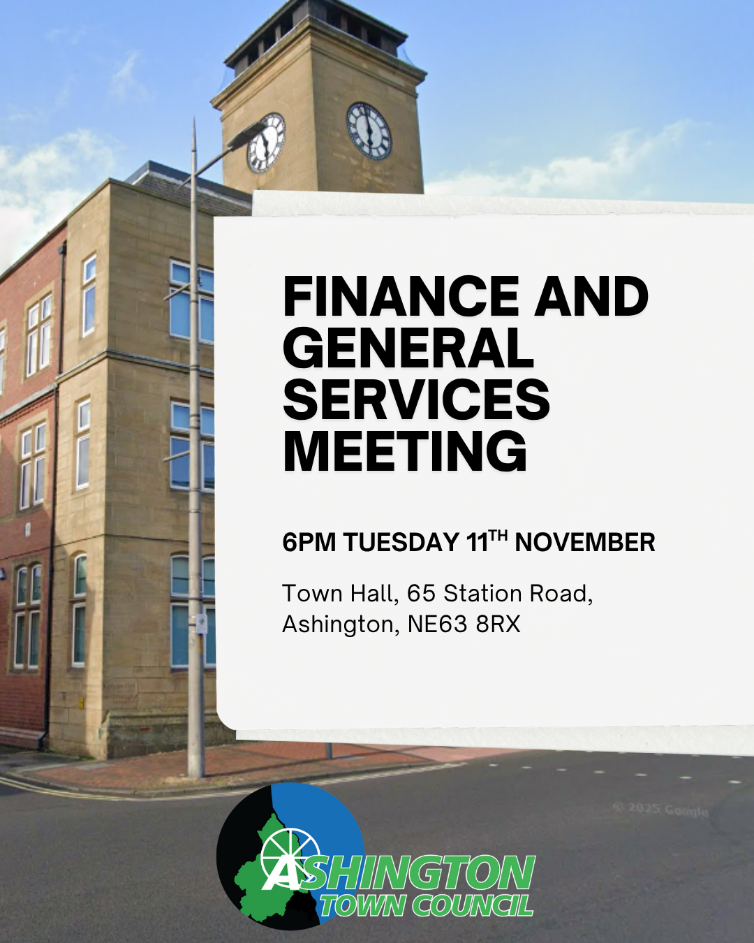 Finance & General Services Committee Meeting on 11/11/2025