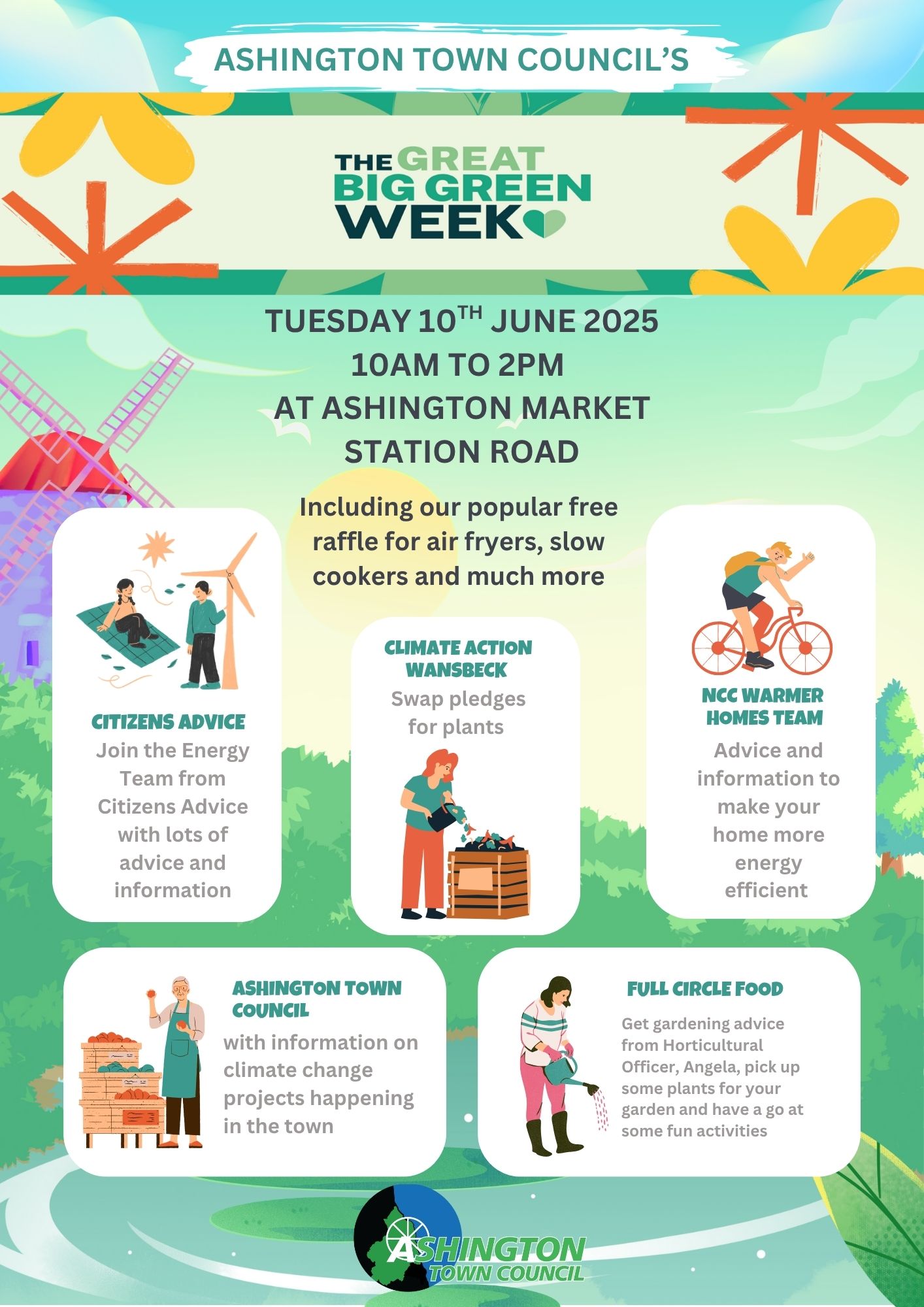 Join Us for Great Big Green Week at Ashington Market!