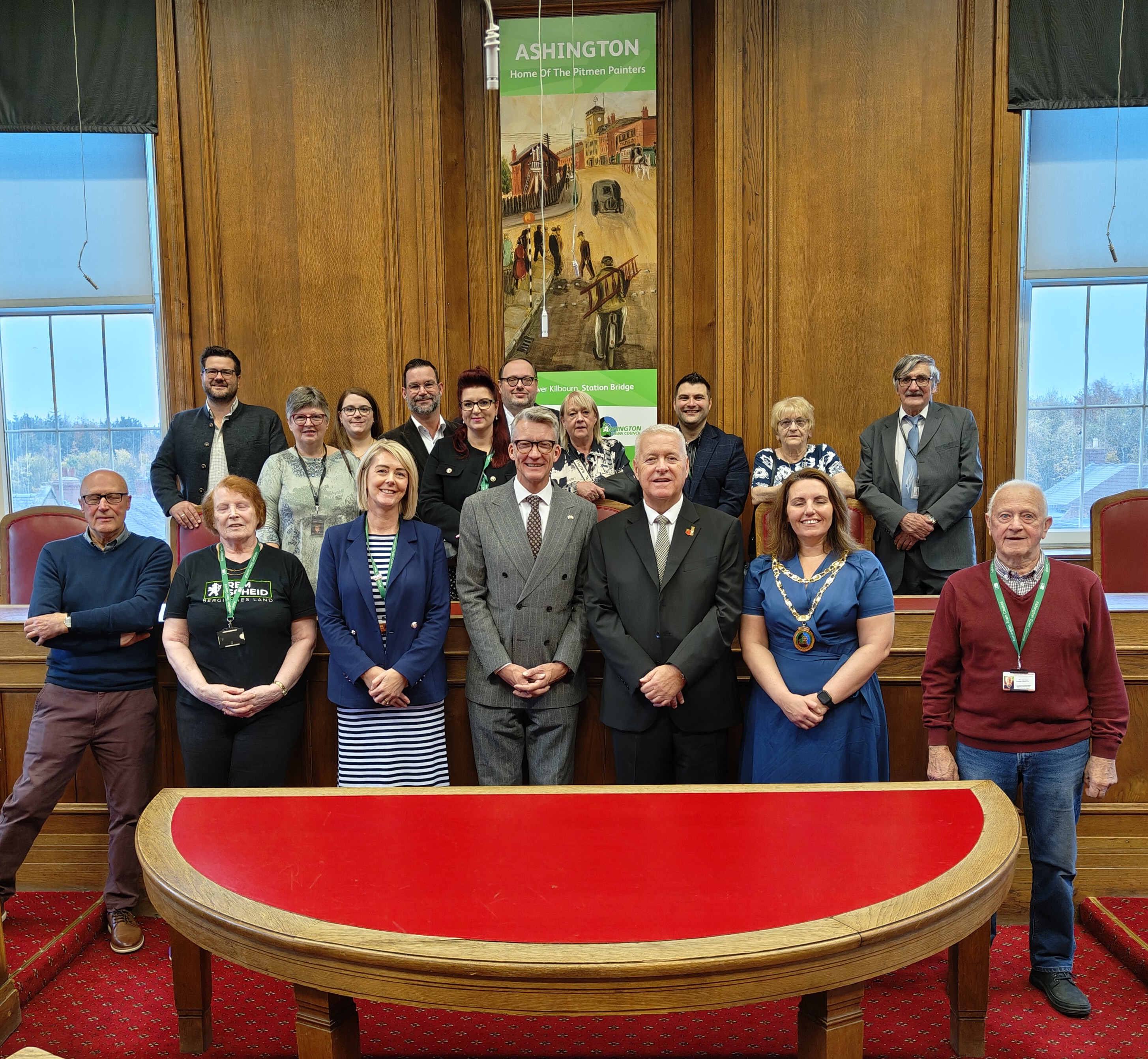 Ashington and Newbiggin by the Sea Welcome German Visitors