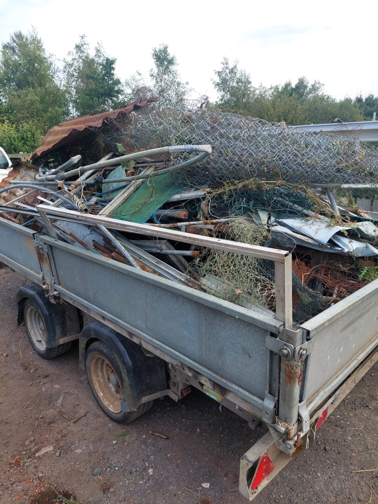 Town Council Applauds Successful Metal Recycling at North Seaton Colliery Allotments