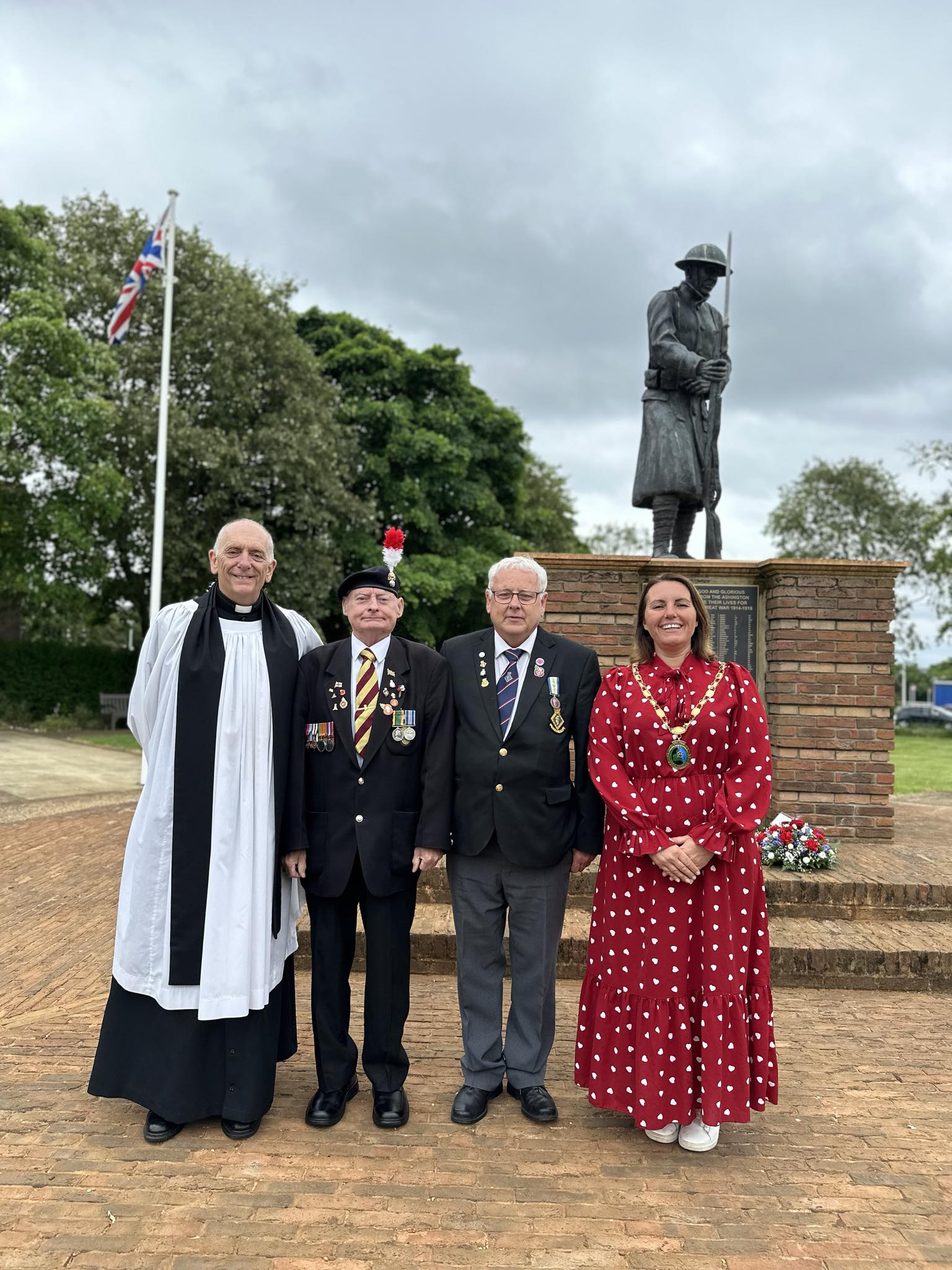 Ashington Commemorates Armed Forces Day 2024