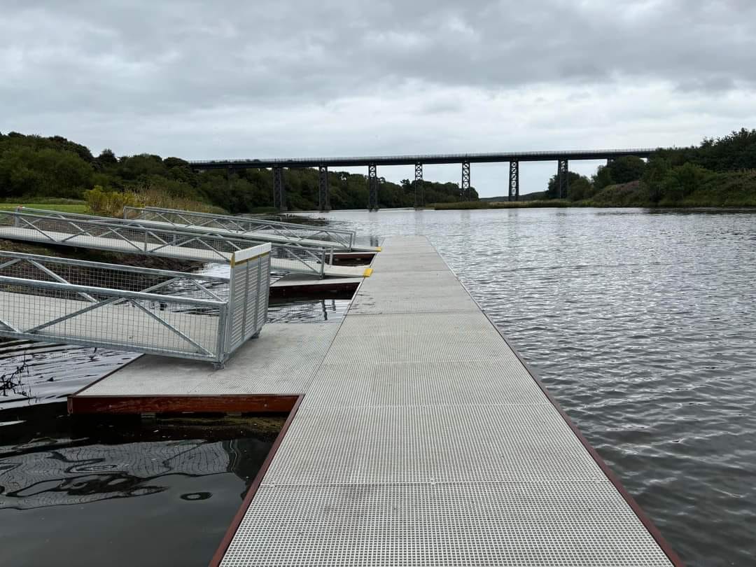 New Pontoon at Cambois Rowing Club Marks a Milestone for Ashington's Water Sports Community