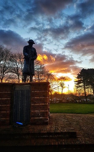 Ashington Memorial Garden Enhanced as Part of Town's Regeneration Ahead of Remembrance Sunday